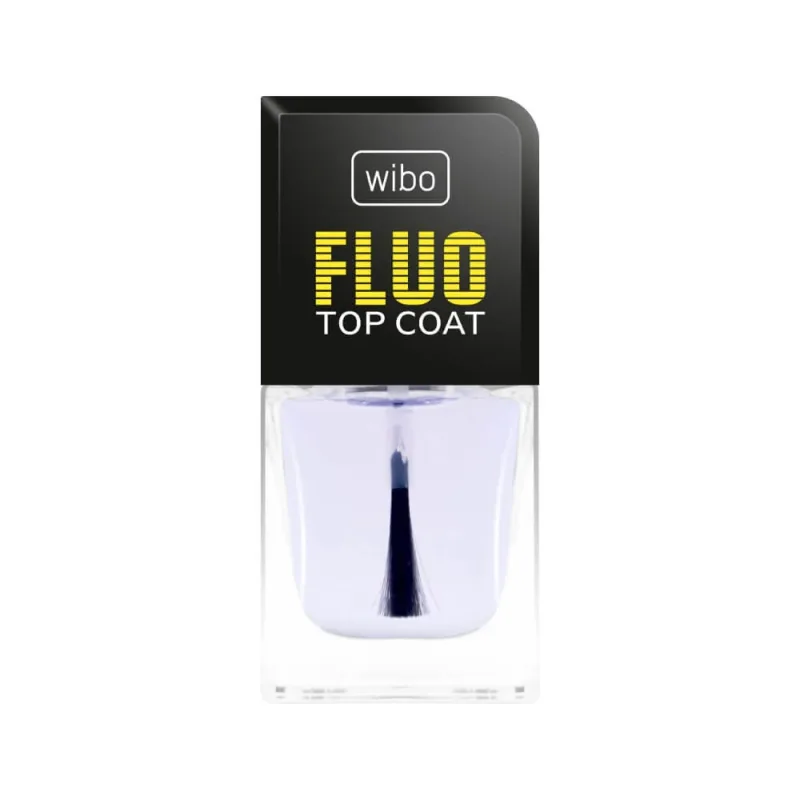 Wibo Fluo Top Coat Top de unghii transparent, 8.5ml — preț și oferte