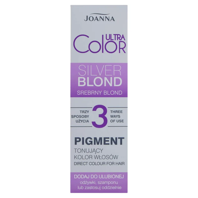 Joanna Ultra Color Pigment Toning Wax Color Silver Blonde, 100ml — preț și oferte