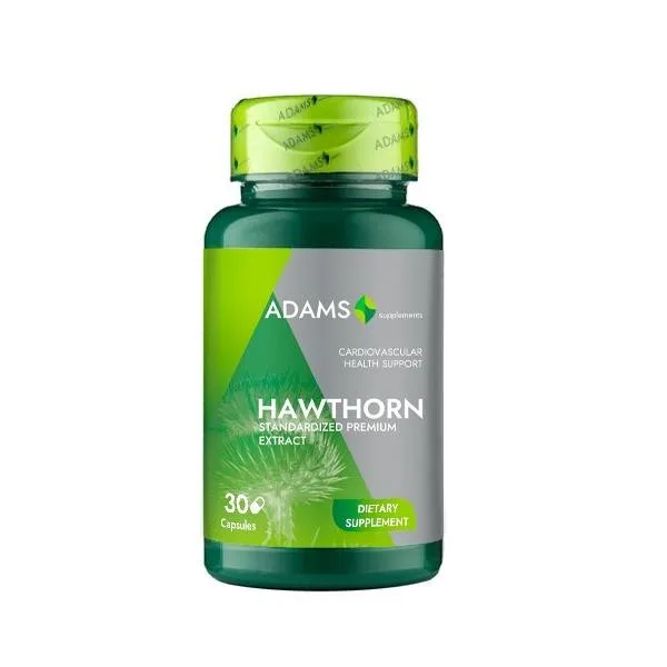 Extract Paducel Hawthorn, 30 capsule, Adams ADAMS VISION — preț și oferte