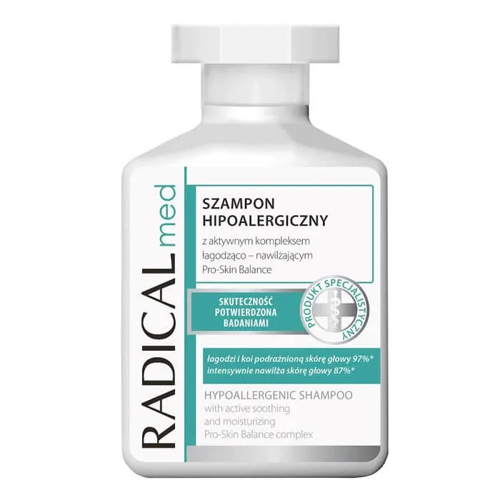 Radical Med, șampon hipoalergenic, 300 ml AMBALAJ CONTAMINAT — preț și oferte
