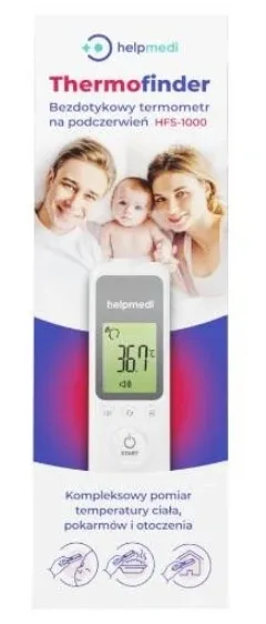 Termometru infraroșu fără contact HelpMedi Thermofinder HFS-1000 — preț și oferte