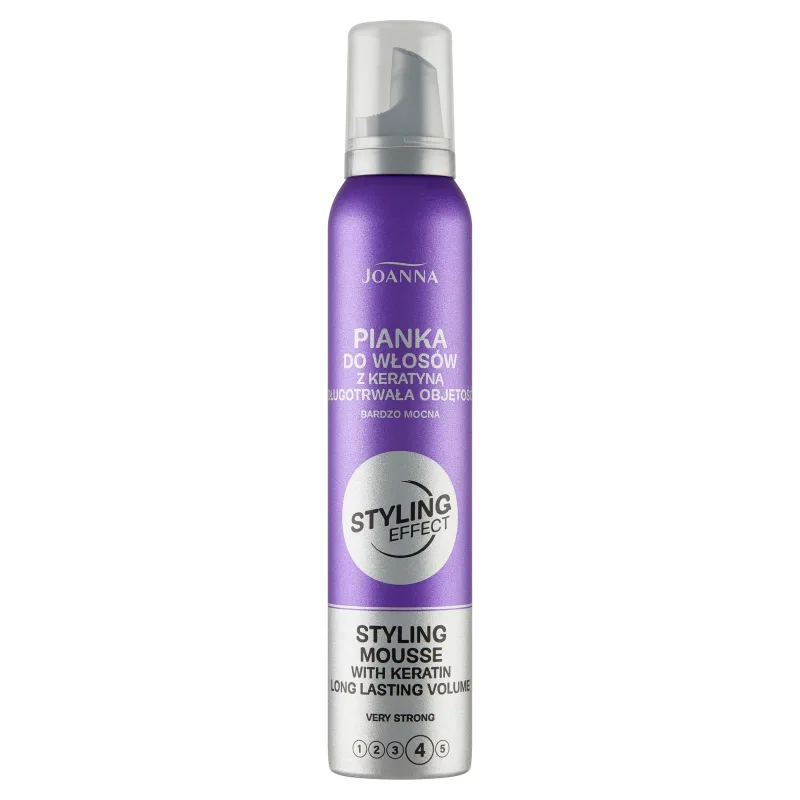 Joanna Styling Effect Spumă de ceară cu keratină foarte puternică, 150ml — preț și oferte