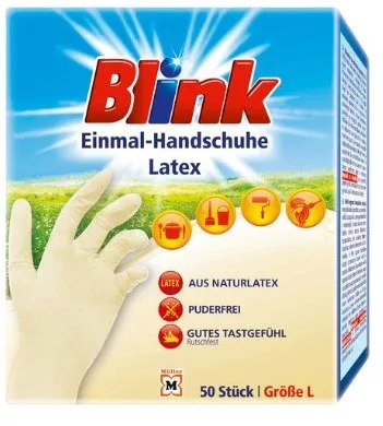 Blink, Mănuși de unică folosință L, 50 bucăți — preț și oferte
