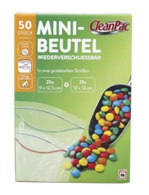 CleanPac, Saci mini, 50 bucăți