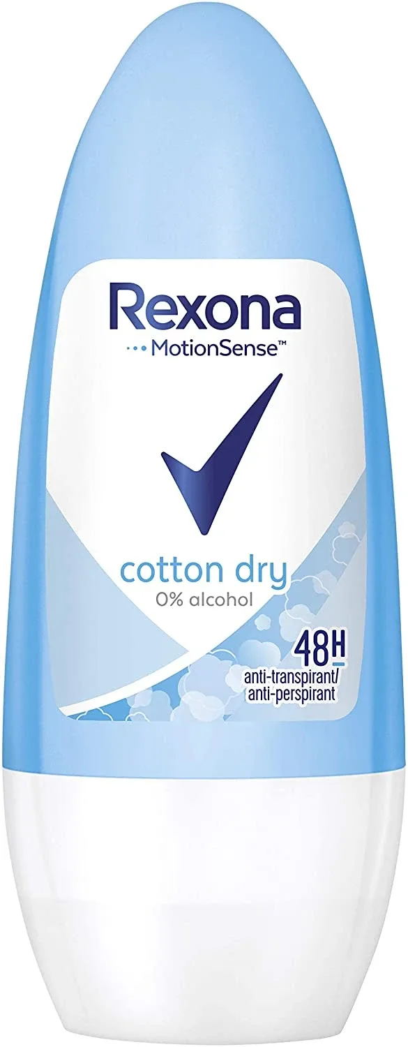 Rexona Cotton Dry, Antiperspirant pentru femei, 50ml — preț și oferte