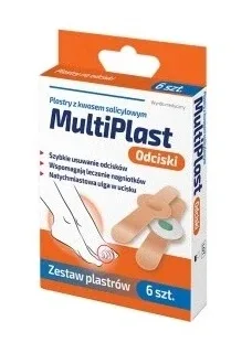 Plasturi MultiPlast, plasturi cu acid salicilic, 6 bucăți — preț și oferte