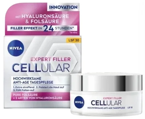 Nivea, Cellular, protecție solară facială SPF 30, 50ml — preț și oferte