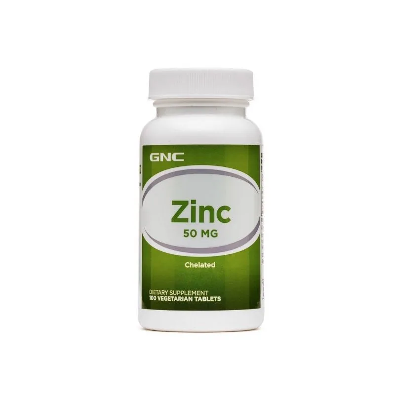 GNC Zinc Chelat 50 mg, 100 tablete GENERAL NUTRITION CORPORATION — preț și oferte