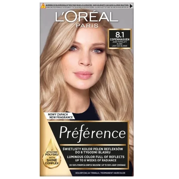 L Oreal Paris Preference Wax Colour 8.1 Copenhaga — preț și oferte