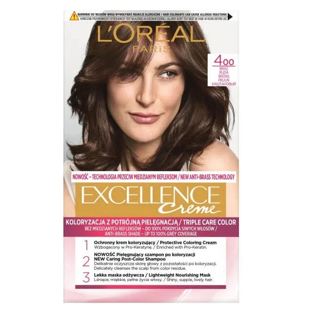 L Oreal Paris Excellence Creme Wax Colour 400 Brz — preț și oferte