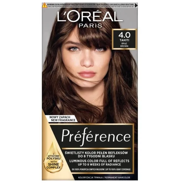 L Oreal Paris Preference vopsea de păr 4.0 Tahiti Brz — preț și oferte