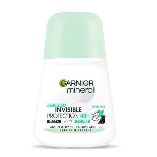 Garnier Mineral Invisible Protection Fresh Aloe Antiperspirant Roll-on, 50ml — preț și oferte