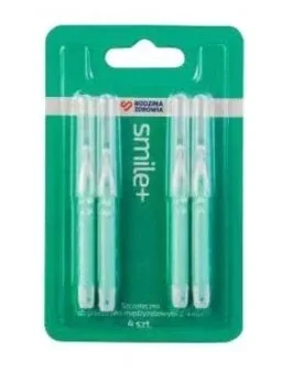 Family Health, Smile+ Periuțe de dinți pentru spații interdentare 2-4mm, 4 bucăți — preț și oferte
