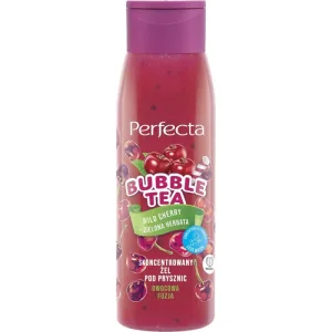 Perfecta Bubble Tea Elixir de duș concentrat Wild Cherry + ceai verde, 400ml
