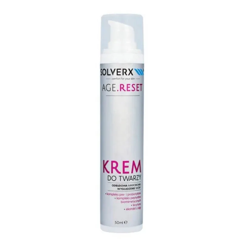 Solverx Age Reset Cremă de față netezitoare, 50ml — preț și oferte