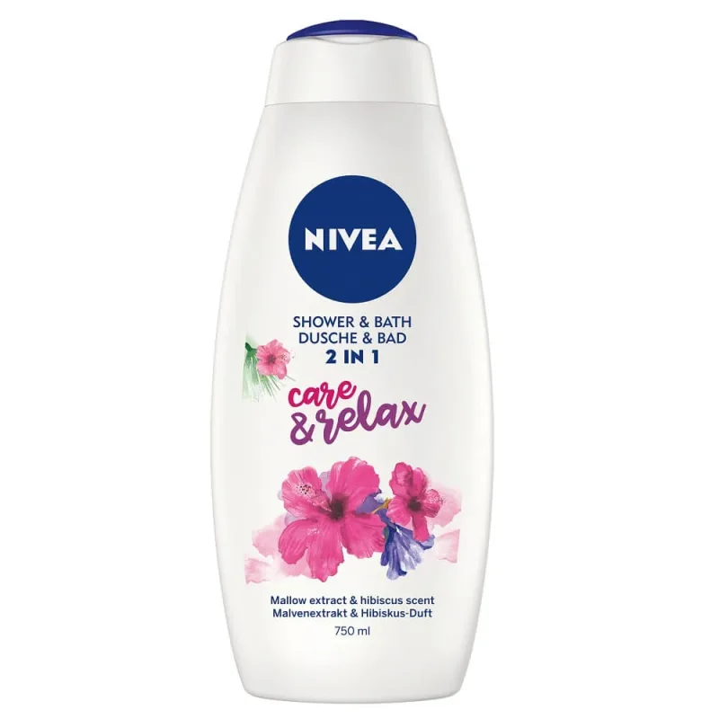 Nivea Care amp; Relax el duș 2in1, 750ml — preț și oferte