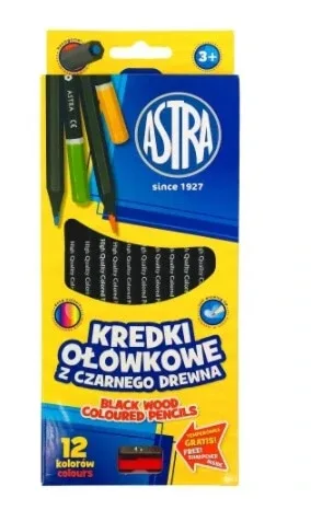 Astra, Creioane colorate pentru ochi, 12 culori — preț și oferte