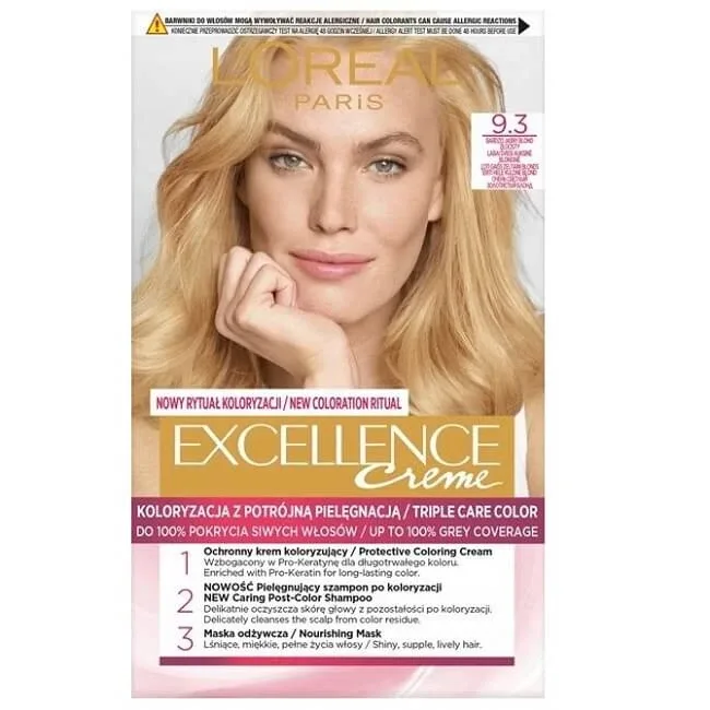 L Oreal Paris Excellence Creme Wax Colour 9.3 Blond foarte deschis decolorare — preț și oferte