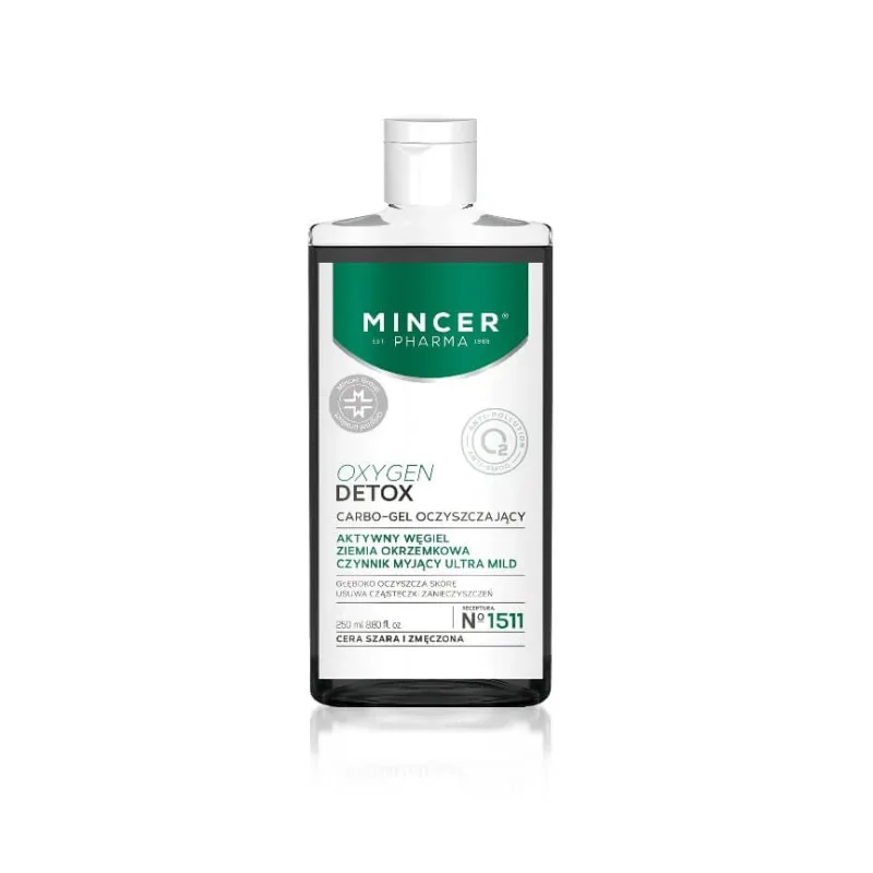 Mincer Pharma Oxygen Detox Carbo-gel de curățare nr.1511, 250ml — preț și oferte