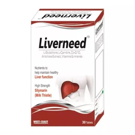 Liverneed Complex Hepatoprotector cu Silimarina, 30 Tablete, EsVida Pharma — preț și oferte