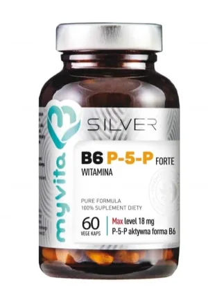 MyVita Silver, Vitamina B6 P-5-P Forte, 60 capsule