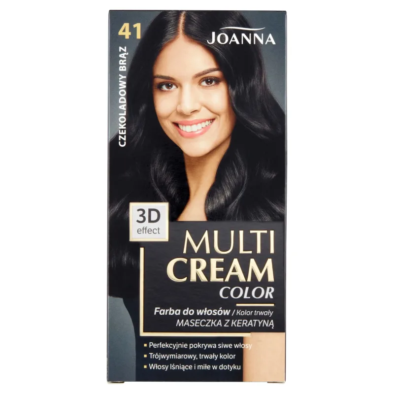 Vopsea de păr Joanna Multi Cream Color 41 Chocolate Brz — preț și oferte
