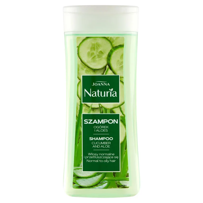 Șampon Joanna Naturia pentru păr normal și permeabil Castravete și Aloe Vera, 200ml — preț și oferte