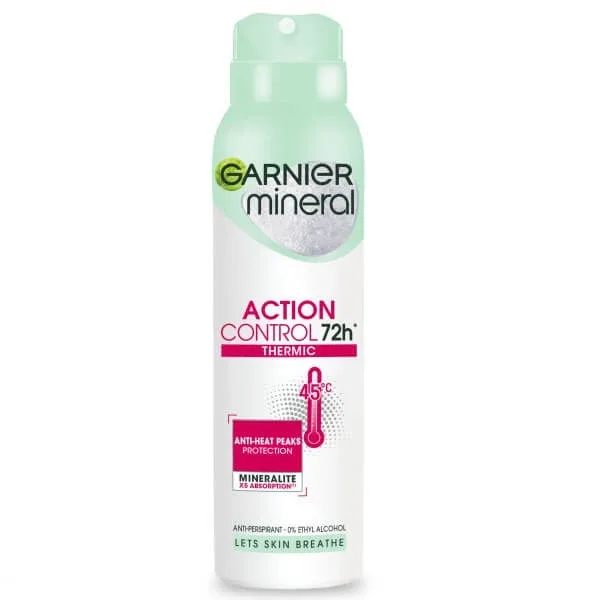 Garnier Mineral Action Control Thermic Spray antiperspirant, 150ml — preț și oferte
