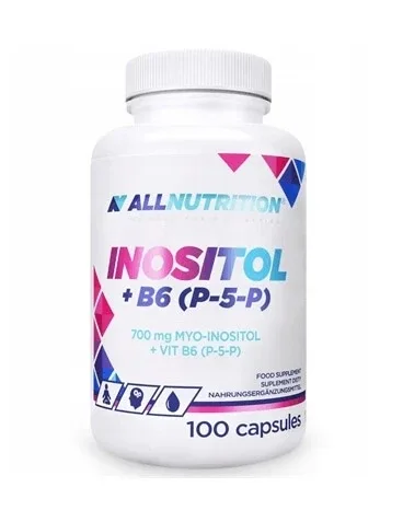 Allnutrition Inozitol + B6 (P-5-P), 100 capsule — preț și oferte