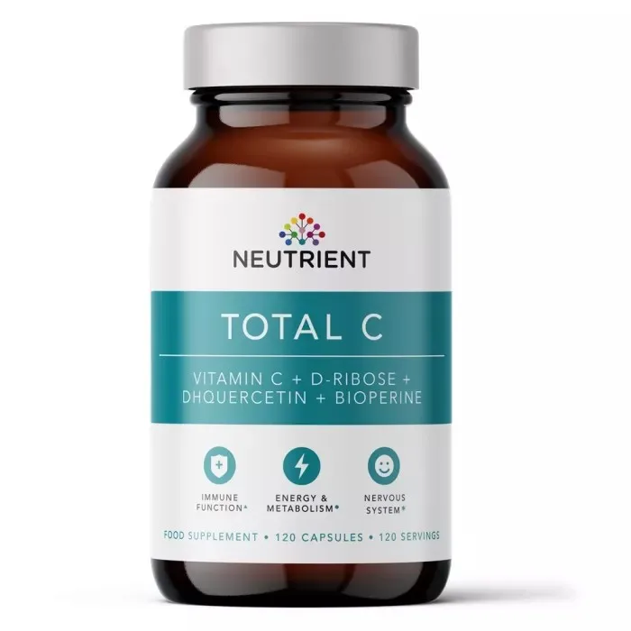 Total C Formula avansata cu 5 tipuri de vitamina C, 120 capsule, Neutrient — preț și oferte