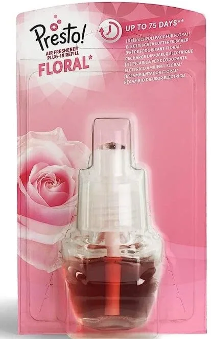 Presto!, Floral, Odorizant de aer, 1 buc — preț și oferte