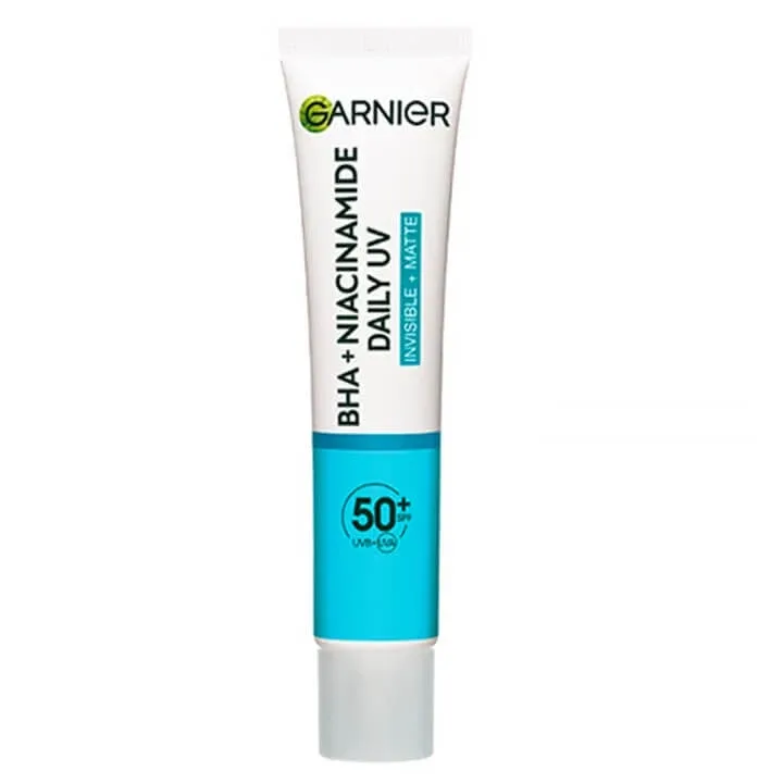 Garnier PureActive BHA + Niacinamide Fluid împotriva imperfecțiunilor SPF50+, 40ml — preț și oferte