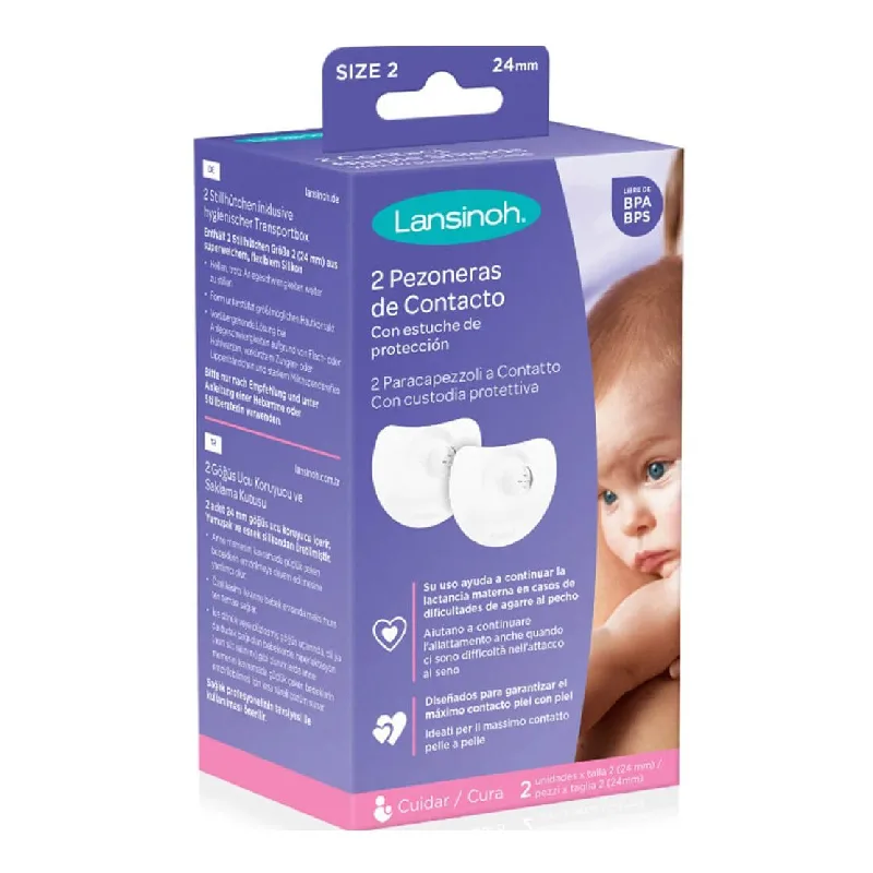 Protectoare mamelon, 24 mm, 2 bucati, Lansinoh — preț și oferte