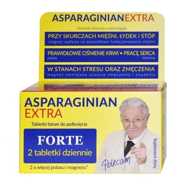 Aspartat de potasiu și magneziu Uniphar Extra 75 comprimate — preț și oferte