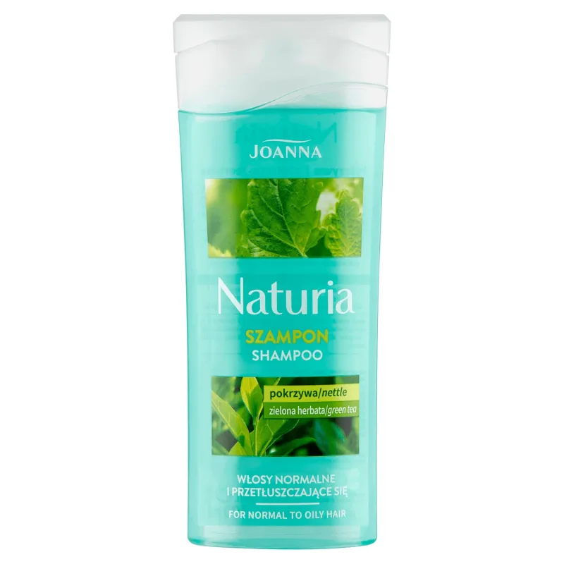 Joanna Naturia, Șampon pentru păr cu urzică și ceai verde, 100 ml — preț și oferte