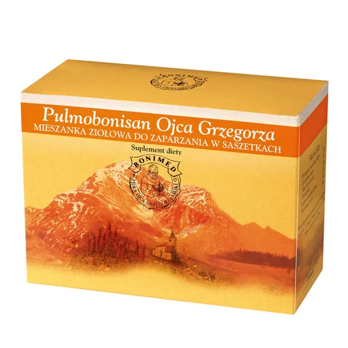Pulmobonisan al părintelui Gregory, amestec de plante pentru prepararea berii, 4 g x 25 pliculețe — preț și oferte