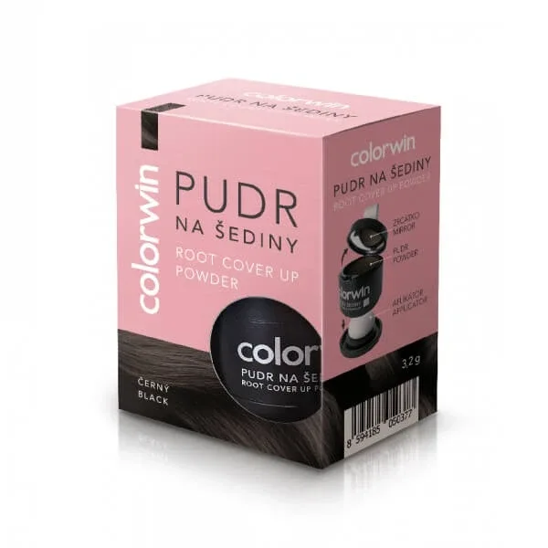 Colorwin Wax Oil Powder pentru acoperirea rădăcinilor și creșterea volumului părului Negru, 3.2g — preț și oferte