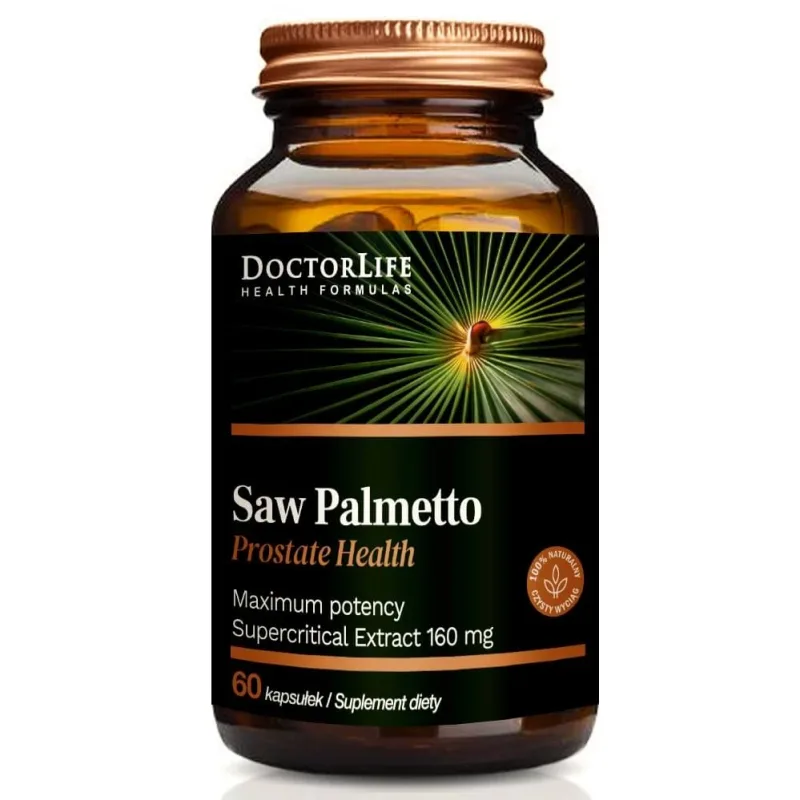Doctor Life Extract de fructe de palmier Saba 160mg, 60 capsule — preț și oferte