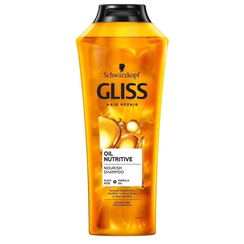 Schwarzkopf Gliss Oli Nutritive Replenishing Shampoo, 400ml — preț și oferte