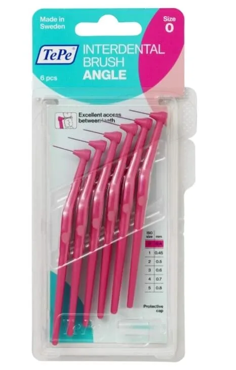 TePe, perii interdentare, roz, 0.4 mm, 6 bucăți — preț și oferte