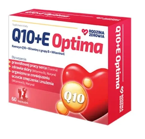 Health Family, Q10 + E Optima, 60 capsule — preț și oferte