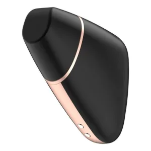Satisfyer Love Triangle stimulator ectastic cu aer negru