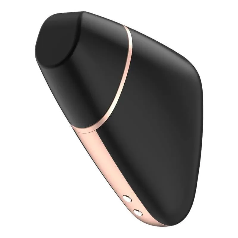 Satisfyer Love Triangle stimulator ectastic cu aer negru — preț și oferte