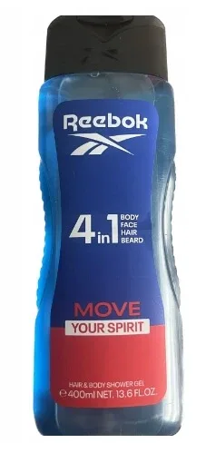 Cap de duș Reebok el Move Your Spirit, 400 ml