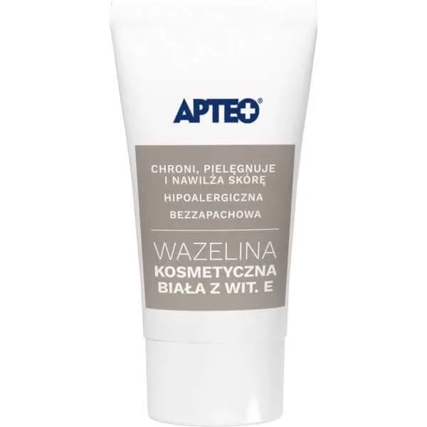 Apteo, vaselină albă cosmetică cu vitamina E, 20 g — preț și oferte