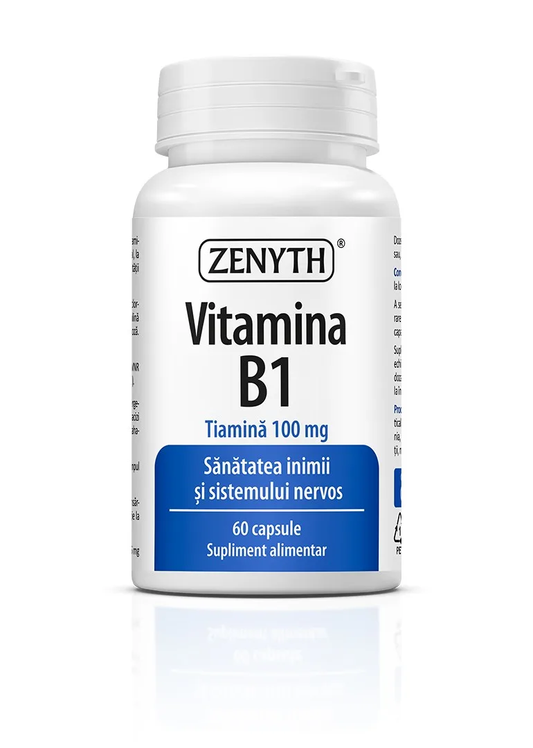 Vitamina B1, 60, capsule, Zenyth — preț și oferte