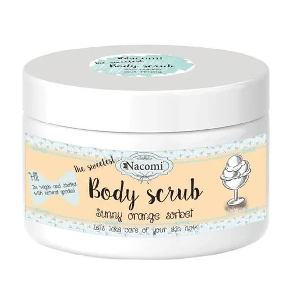Nacomi, scrub de corp cu zahăr, sorbet de portocale, 125 g — preț și oferte