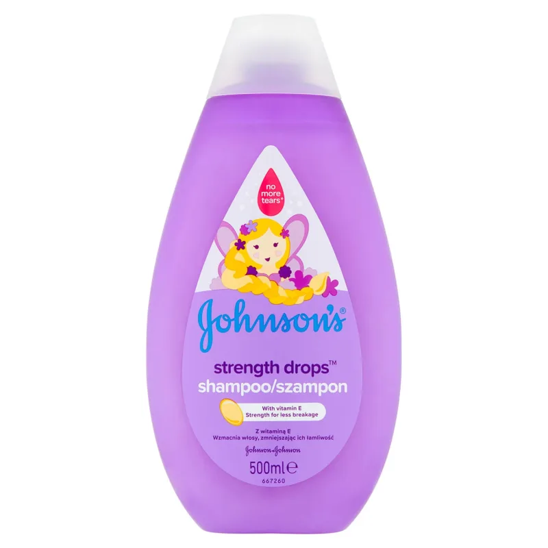 Johnsons's baby, Strenght drops, Șampon de păr pentru copii, 500 ml — preț și oferte