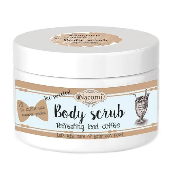 Nacomi, scrub de corp cu zahăr, cafea răcoritoare cu gheață, 125 g — preț și oferte