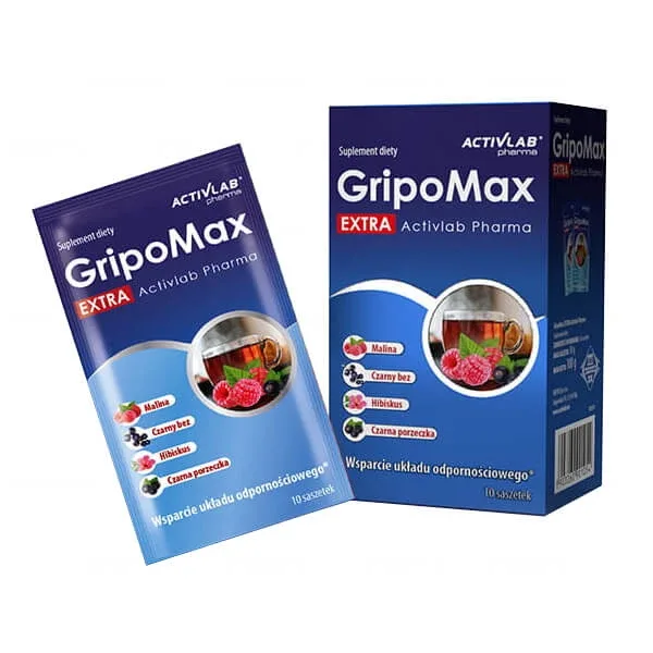 Activlab Pharma GripoMax Extra, 10 g x 10 plicuri — preț și oferte